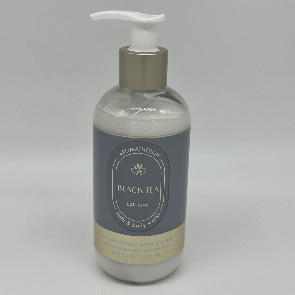 New Bath & Body Works Aromatherapy Black Tea Body Lotion, 8 oz